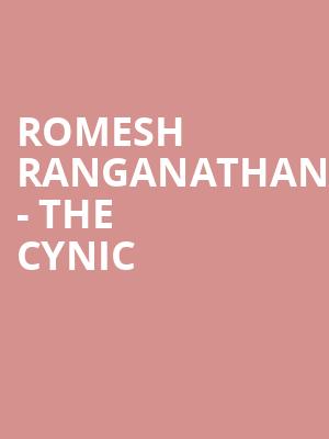Romesh Ranganathan - The Cynic&#039;s Mixtape at Eventim Hammersmith Apollo